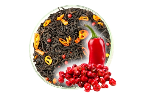 Herbata Czarna Black Hot Chili Peppers (OT) (50g) Rozgrzewająca Moc Aromatu !!